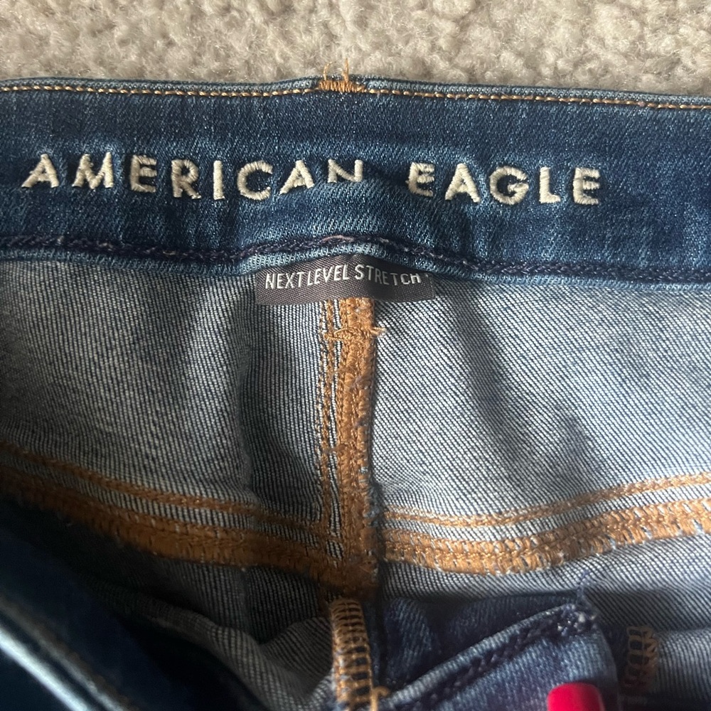 American Eagle Light Blue Stretch Jeans - Picture 2 of 3
